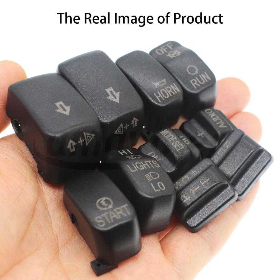 【並行輸入品】amavoler 10 pcs Hand Control Switch Housing Switch Caps Kit Compatibの画像