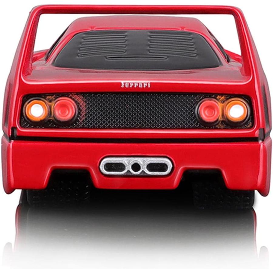 フェラーリ F40 レッド 1/64 ダイキャストモデルカー マッスル