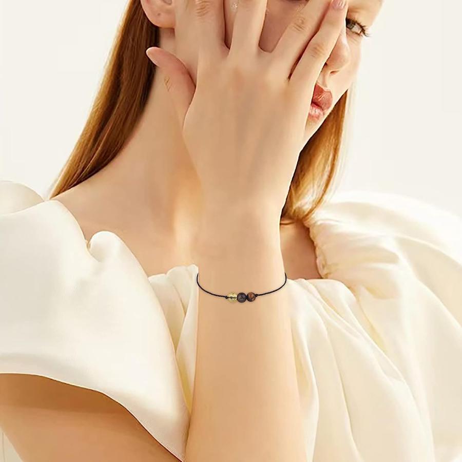 【並行輸入品】Cute Fashion Bangles Cuff Bracelet for Women Men 12 Zodiac Crystal S_7