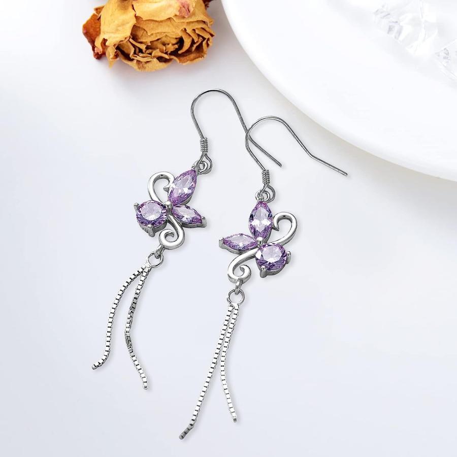 並行輸入品】OCJ バタフライイヤリング 925スターリングシルバー