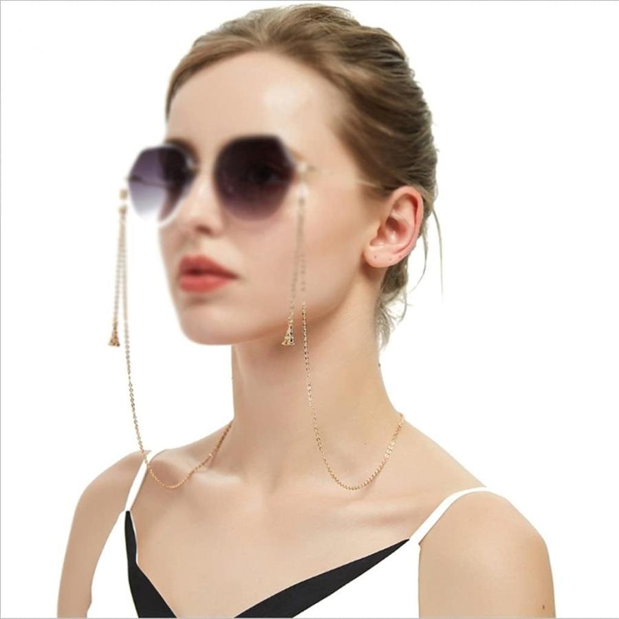【並行輸入品】Iron Tower Pendant Cords Reading Glasses Chain Fashion Women Sunglas_1