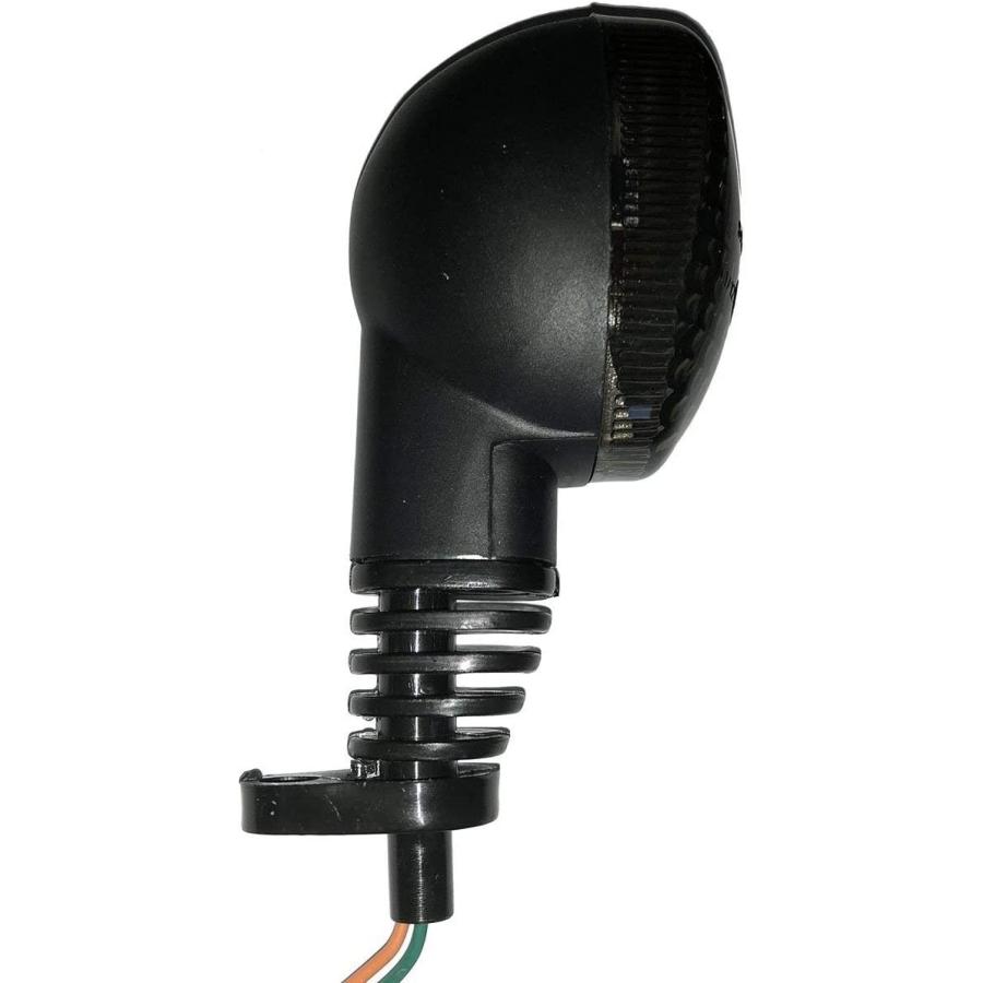 【並行輸入品】MotorToGo 1Pair Smoke Lens Motorcycle Turn Signals Assembly Compatibの画像