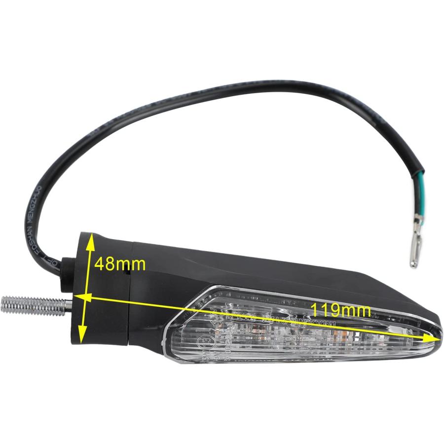 【並行輸入品】Topteng Motorcycle Front Rear LED Turn Signal Light for HONDA CRF100の画像