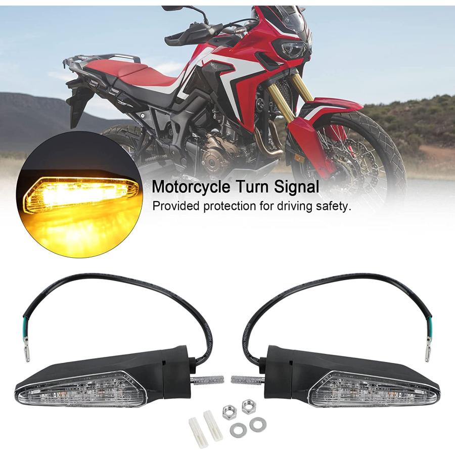 【並行輸入品】Topteng Motorcycle Front Rear LED Turn Signal Light for HONDA CRF100の画像