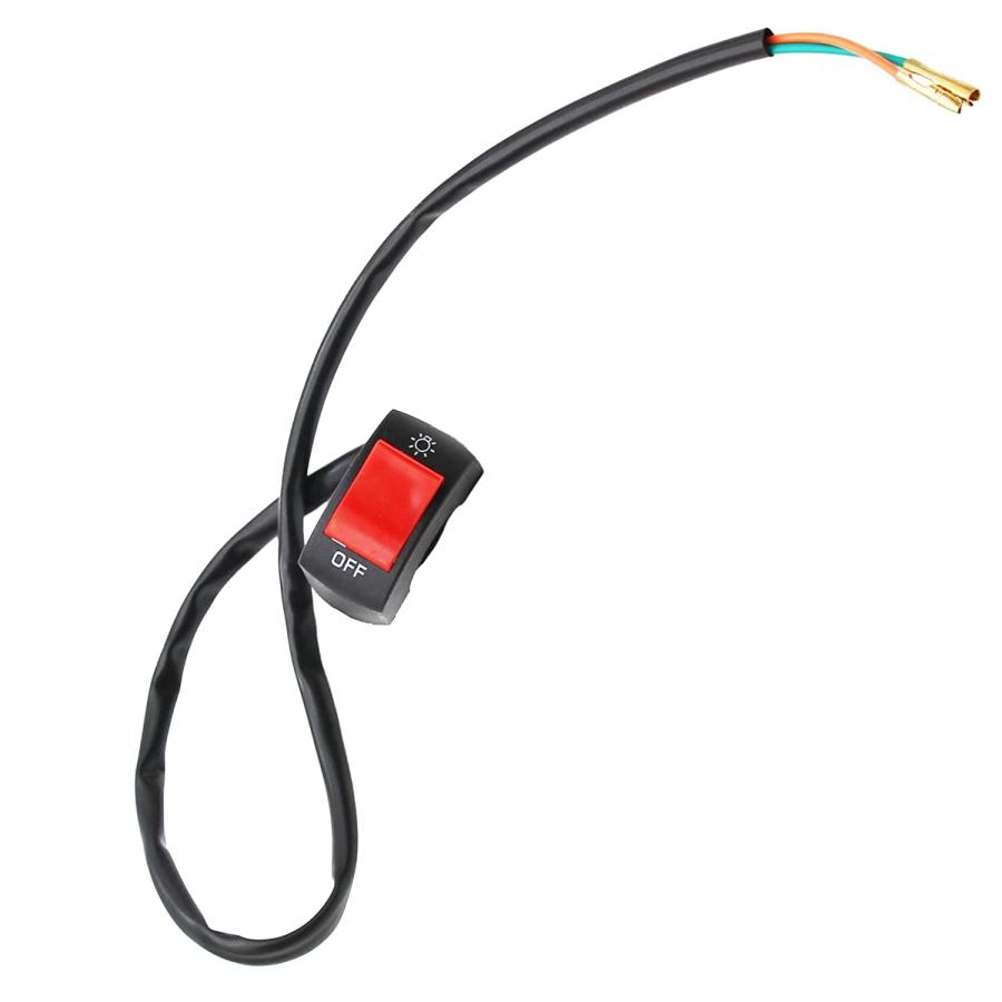 【並行輸入品】PRO BAT Universal 7/8inch Light On Off Switch Button for 50cc 110cc_2