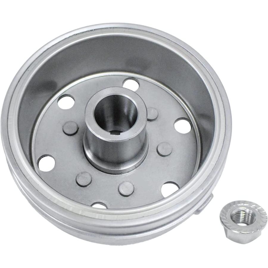 【並行輸入品】Ya-maha Banshee パフォーマンス軽量フライホイール クイックスロットル ナットとキー付き　