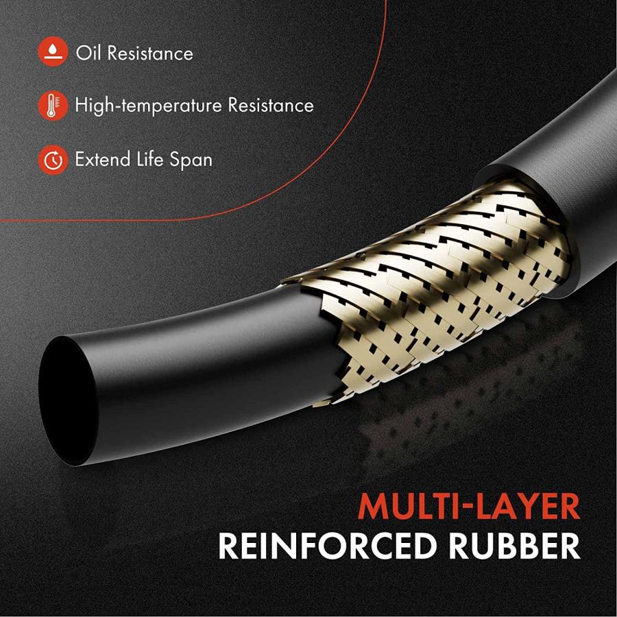 【並行輸入品】A-Premium Clutch Hydraulic Hose Line Compatible with Nissan 370Z 200の画像