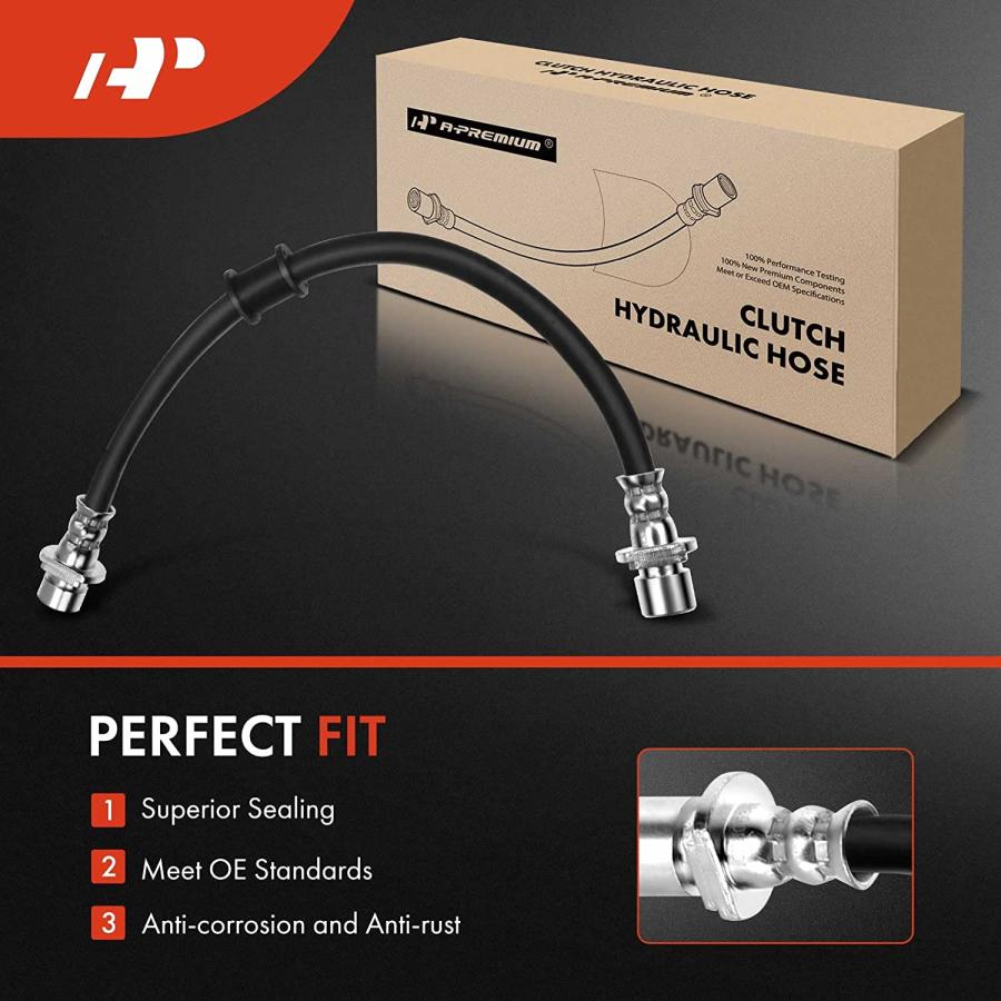 【並行輸入品】A-Premium Clutch Hydraulic Hose Line Compatible with Nissan 370Z 200の画像