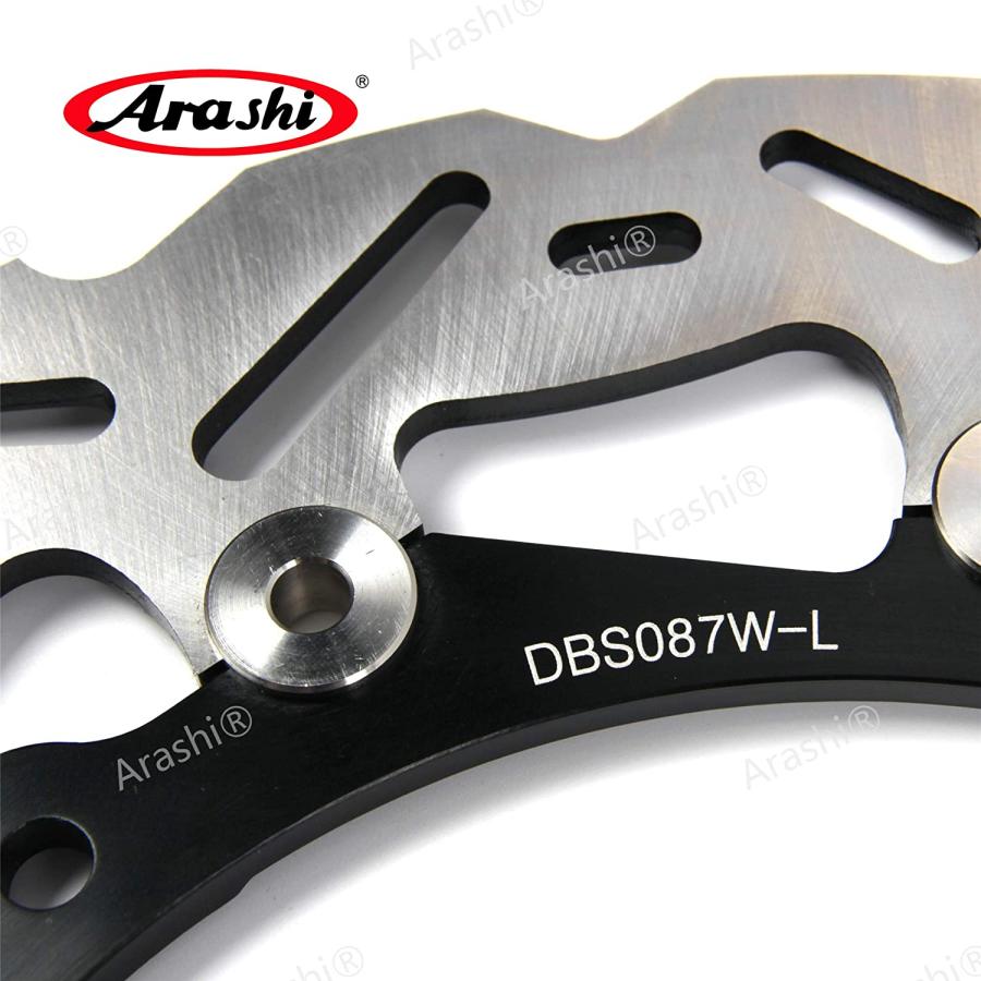 【並行輸入品】Arashi フロントリアブレーキディスクローター HUSQVARNA Nuda 900 900R 2012-2013用 オートバイアク