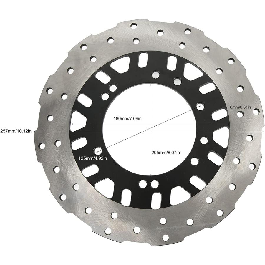 ブランド登録なし - 【並行輸入品】Brake Disc Rotor Motorcycle Brake Disc Iron Brake Disk Plate Rotor 2