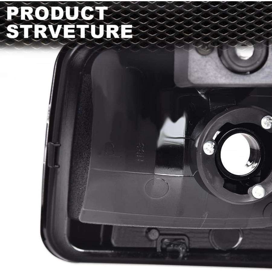 【並行輸入品】CNNELL ヘッドライトアセンブリ GMC 1999-2007 Sierra 1500/2500 2001-2007 Sierra 1の画像