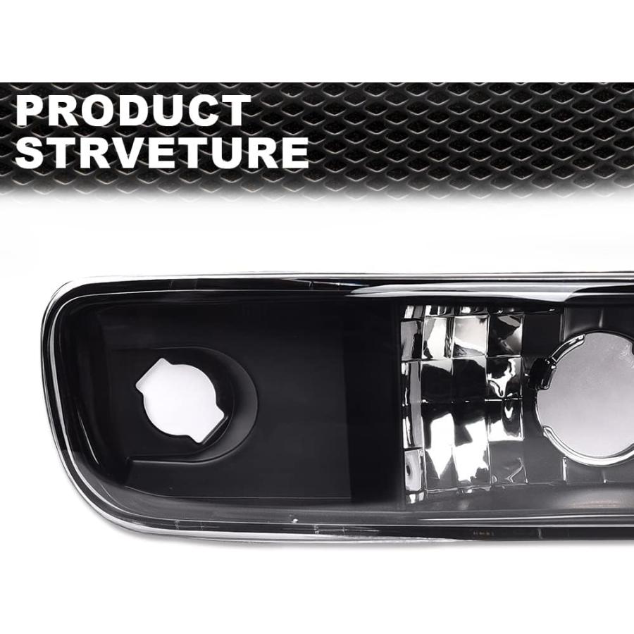 【並行輸入品】CNNELL ヘッドライトアセンブリ GMC 1999-2007 Sierra 1500/2500 2001-2007 Sierra 1の画像
