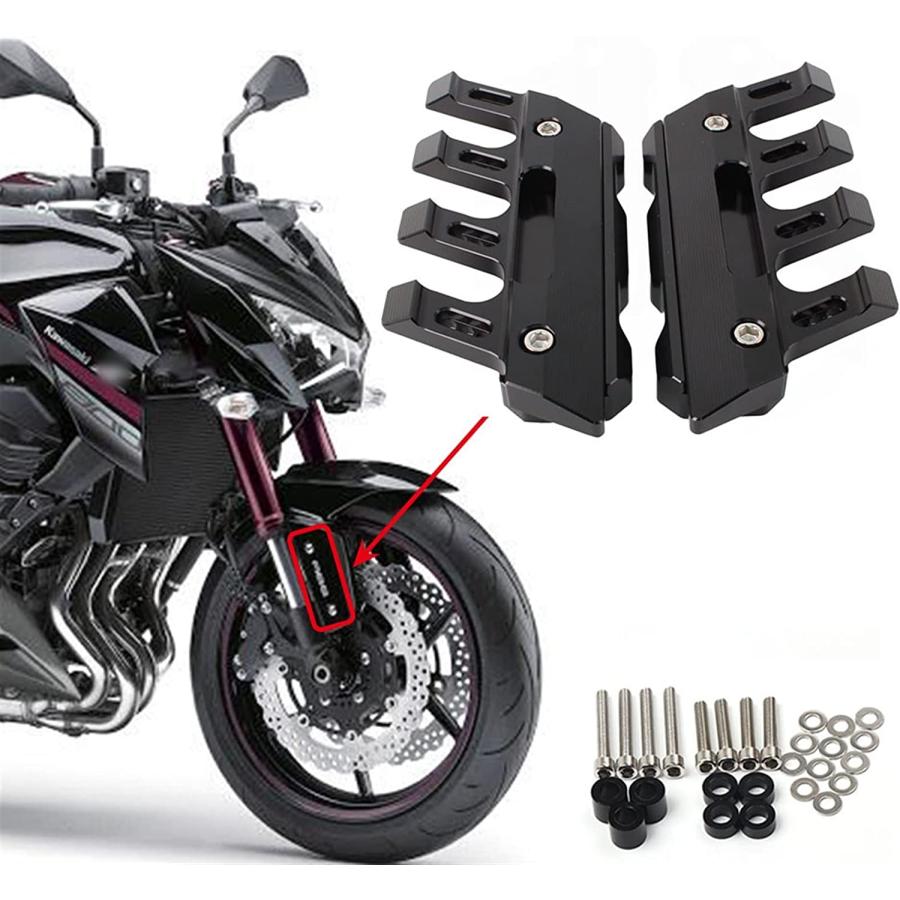 【並行輸入品】Frame Sliders for Kawasaki Z900 Z 900 Motorcycle Mudguard Front Fork_4