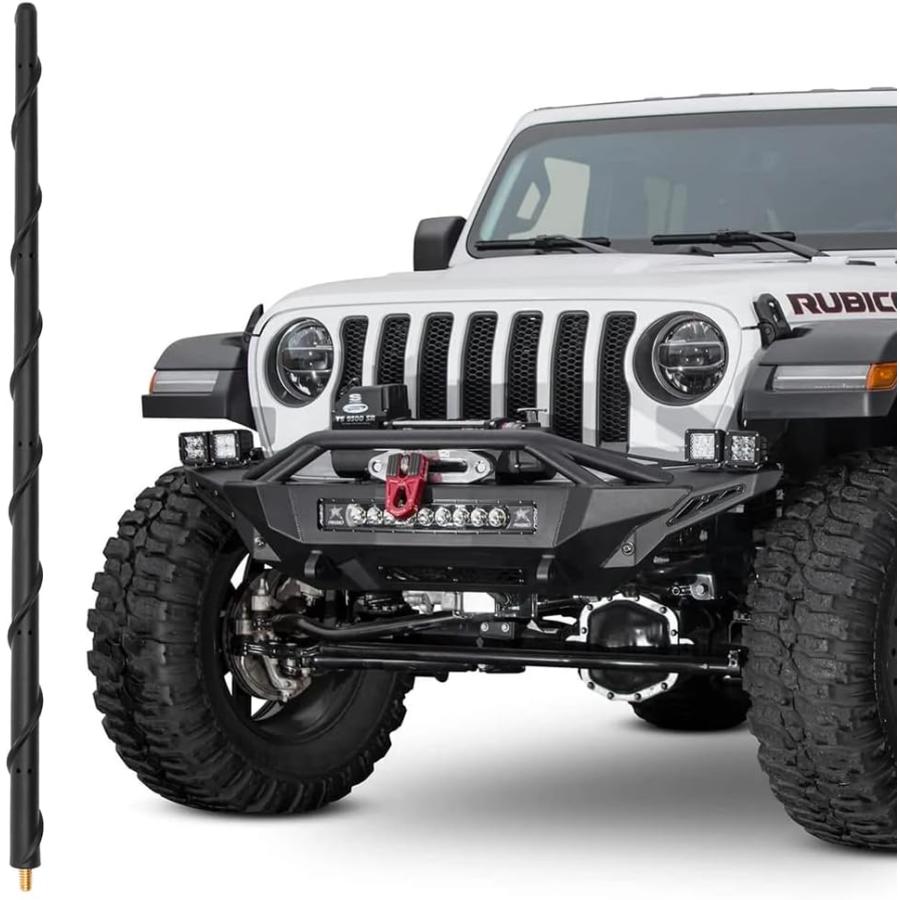 並行輸入品】VOFONO 16インチアンテナ ジープ ラングラー JK JL JKU