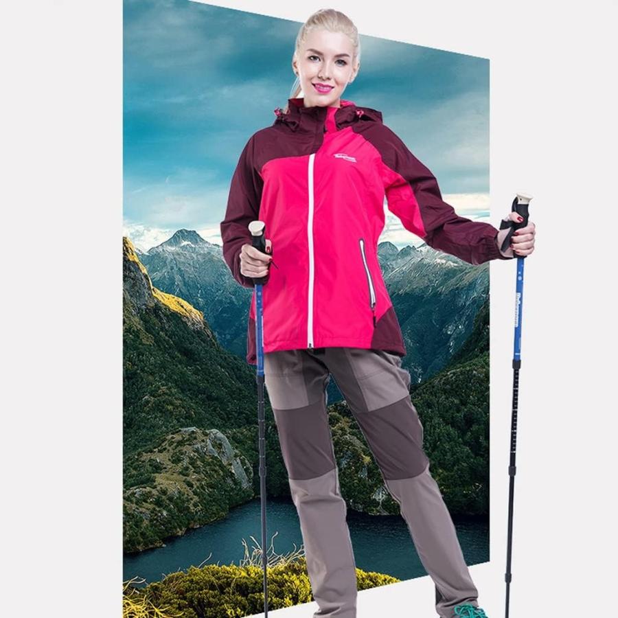 【並行輸入品】HXR Trekking Poles Trekking Poles Portable Outdoor Trekking Poles Su_5