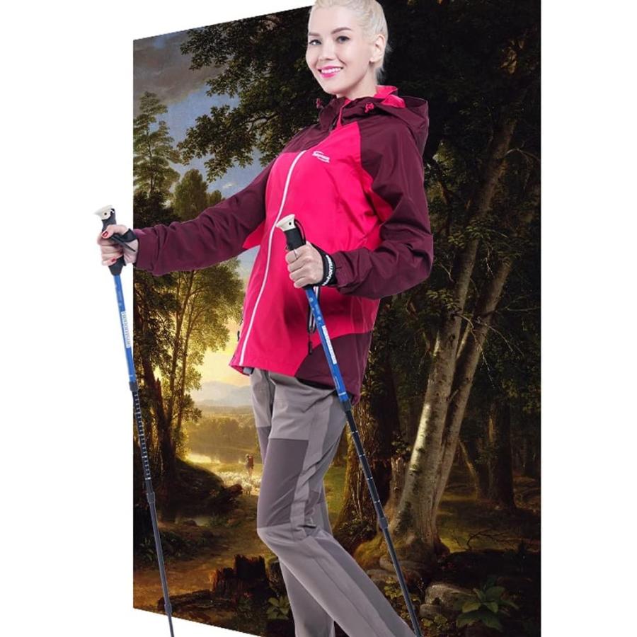 【並行輸入品】HXR Trekking Poles Trekking Poles Portable Outdoor Trekking Poles Su_6