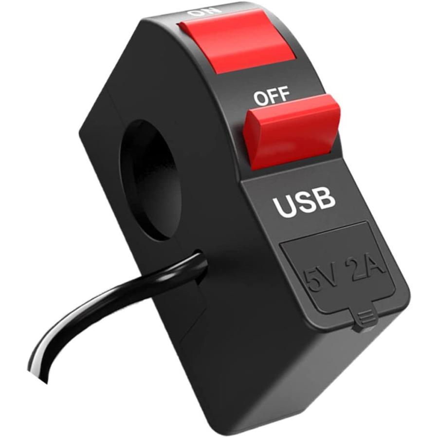 【並行輸入品】FAVOMOTO Phone Charger 3pcs Motorcycle Headlight Switch Motorcycle Hの画像