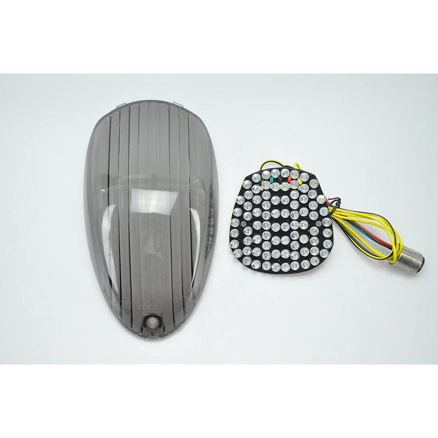 【並行輸入品】Motorcycle Led Taillights with integrated turn signals for Ka wa sak
