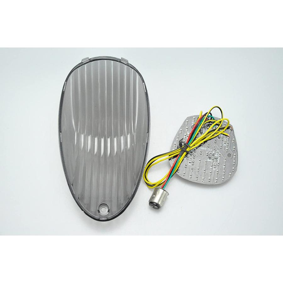 【並行輸入品】Motorcycle Led Taillights with integrated turn signals for Ka wa sak