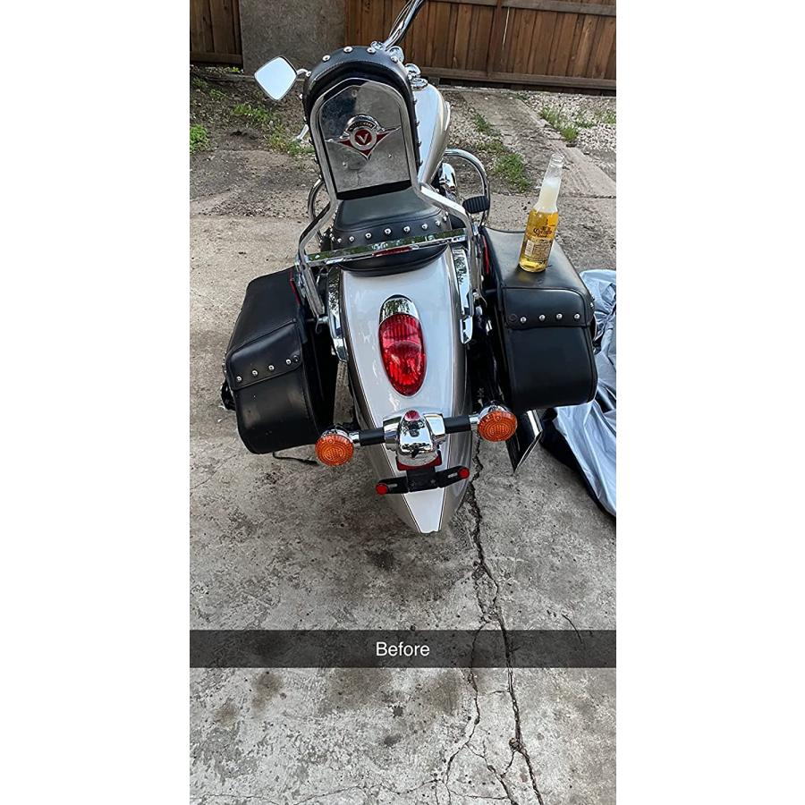 【並行輸入品】Motorcycle Led Taillights with integrated turn signals for Ka wa sak