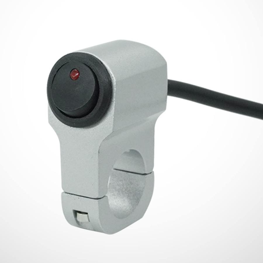 【並行輸入品】VICASKY Switch Handlebars 12V 22mm Motorcycle Motorbike Handlebar Heの画像