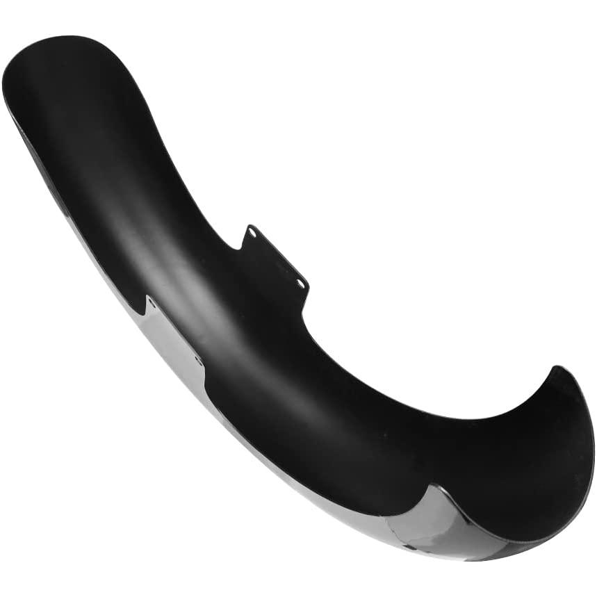 【並行輸入品】Motorcycle Vivid Black 19inch Wheel Wrap Front Fender Fit for Harleyの画像
