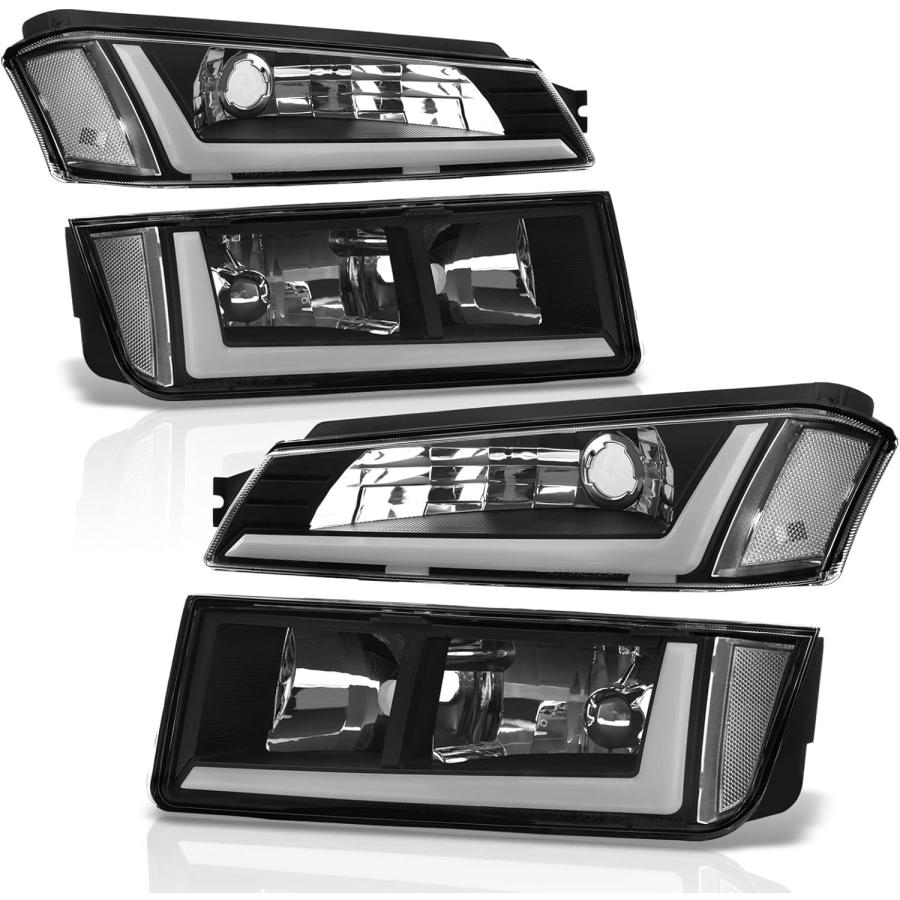 並行輸入品】AJP Distributors LED DRL Tube Bar Driving Headlights +
