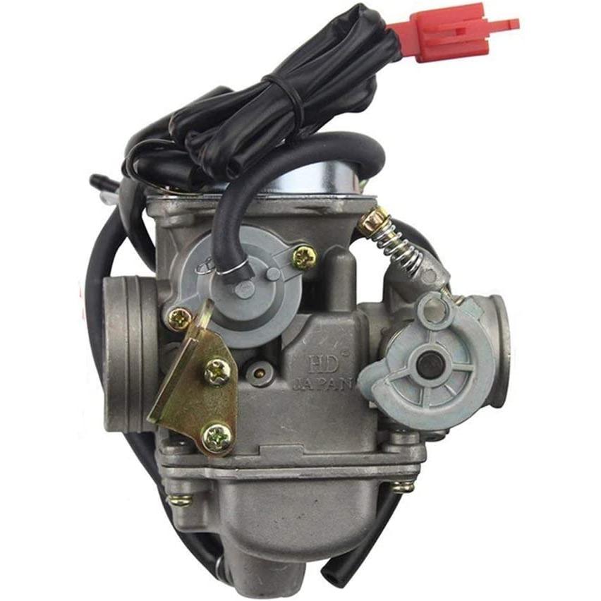 150cc Carburetor for GY6 4 Stroke Engines Electric Choke Motorcycle Scooter 152QMJ 157QMI - GRABOTE　並行輸入品