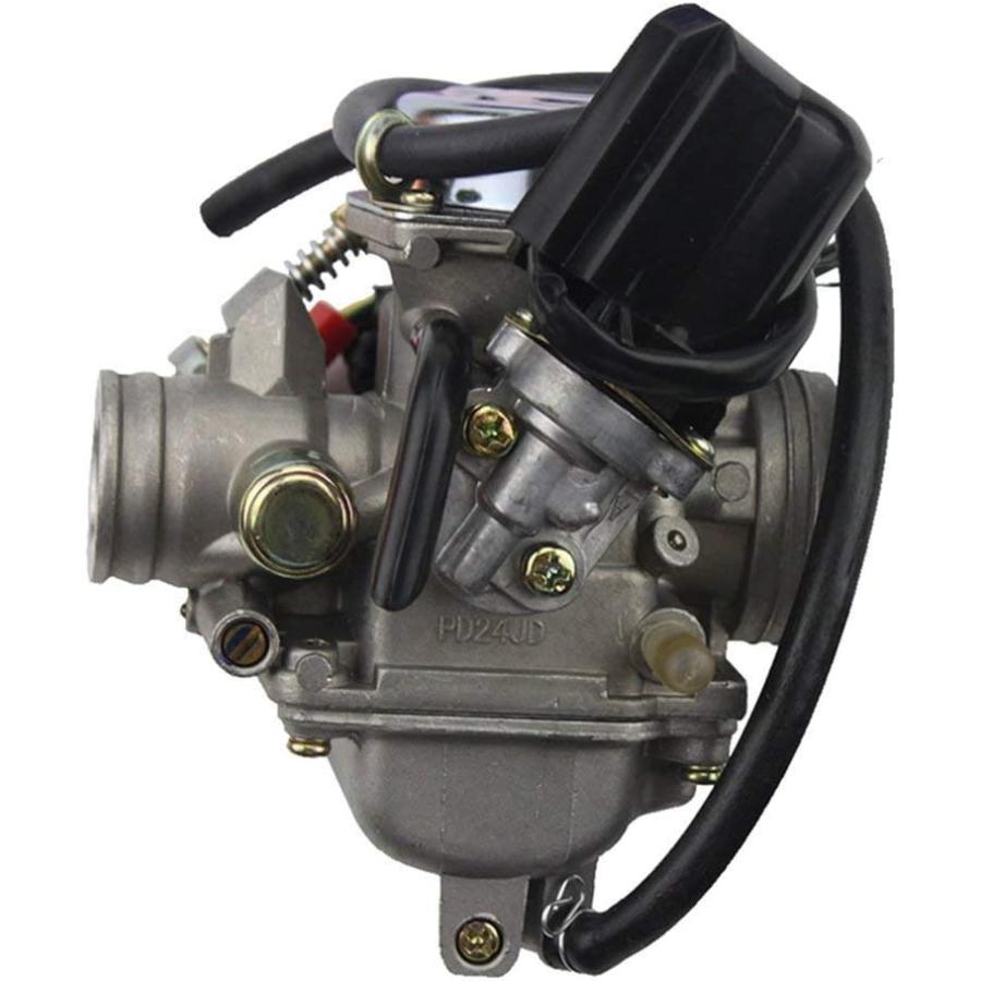 150cc Carburetor for GY6 4 Stroke Engines Electric Choke Motorcycle Scooter 152QMJ 157QMI - GRABOTE　並行輸入品