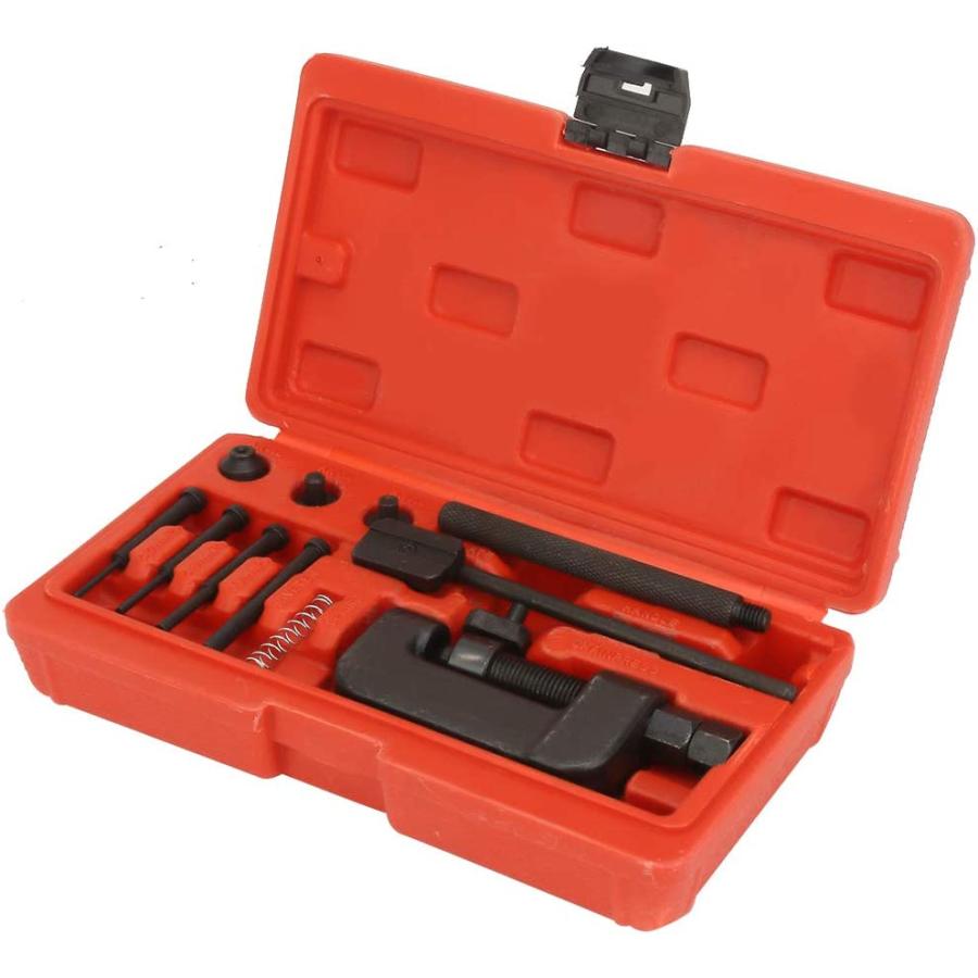 Chain Breaker  Chain Tool  Motorcycle Chain Breaking Riveting Hand Tool Set  Splitter Link Riveter Riveting Repair Tool Set Kit For Motorcycle Bike