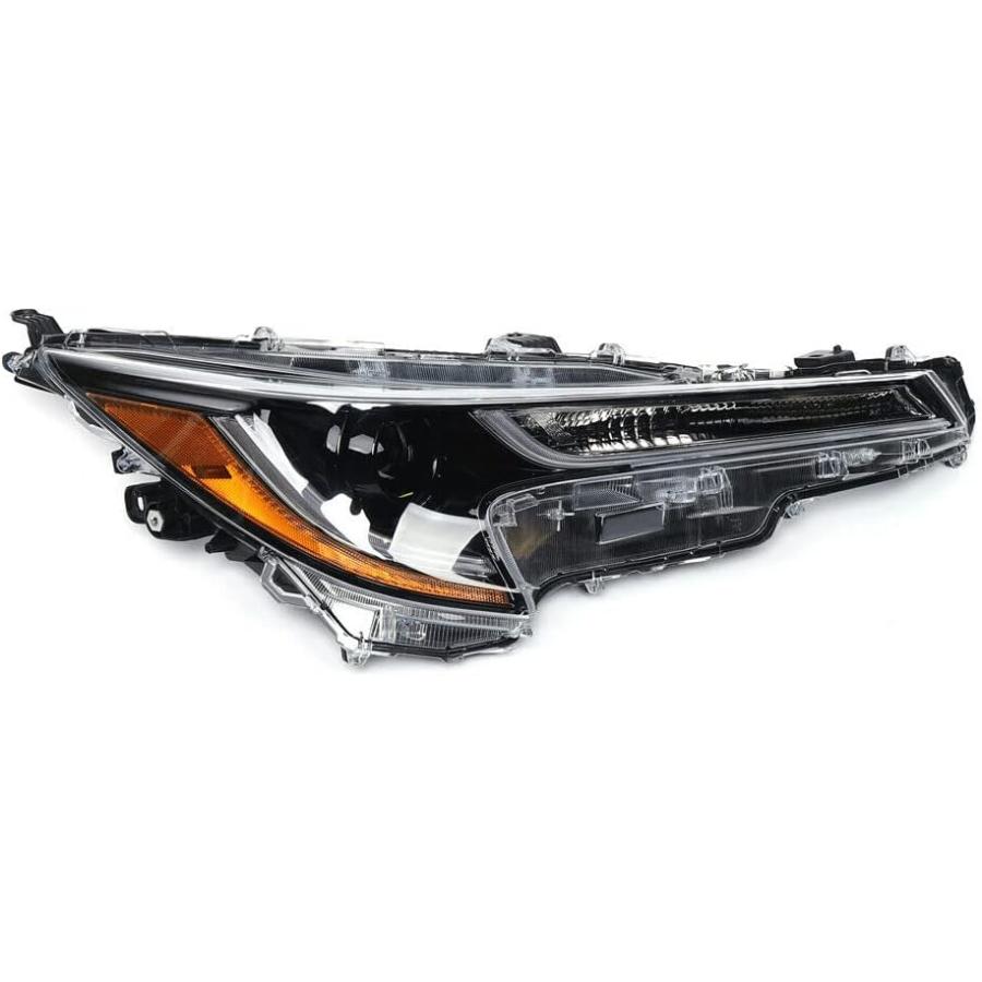 【並行輸入品】TBVECHI ヘッドライトアセンブリ 2020 2021トヨタ カローラ L LE パッセンジャースライド LEDヘッドランプ 交換用の画像