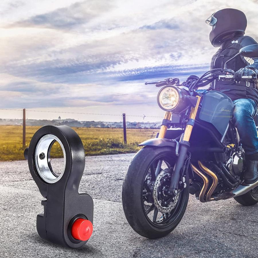 【並行輸入品】Motorcycle Handlebar Switch Press Button Handlebar Switch Motorcycleの画像