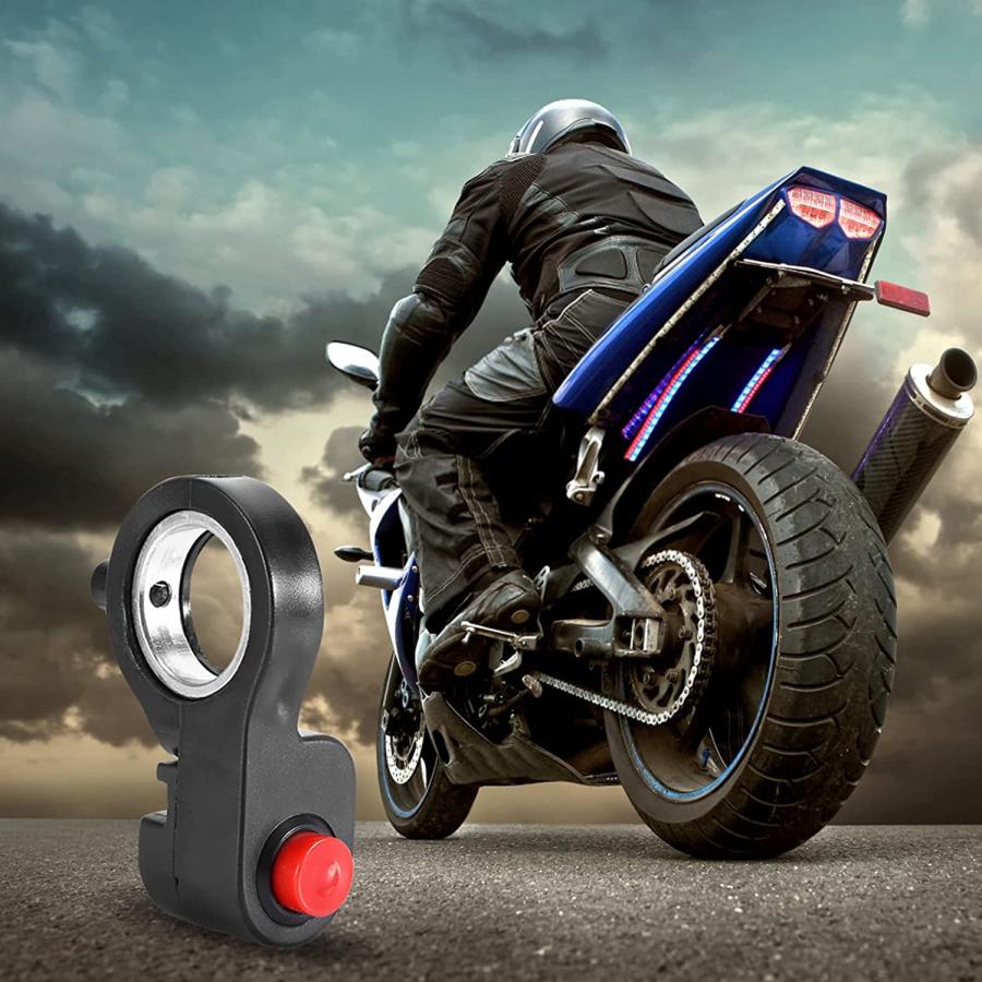 【並行輸入品】Motorcycle Handlebar Switch Press Button Handlebar Switch Motorcycleの画像