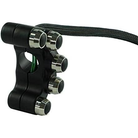 【並行輸入品】EVRS LLC Universal Aluminum 5 Button 7/8inch 22mm Handlebar Motorcyc_3