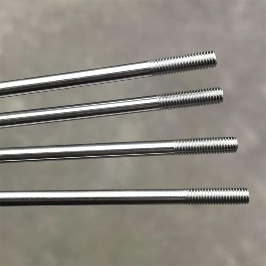 【並行輸入品】ZEWEZ 9G 直径3.5mm オートバイスポーク 304 ステンレススチール シルバーカラー E-バイクスポーク J-Bend モトの画像