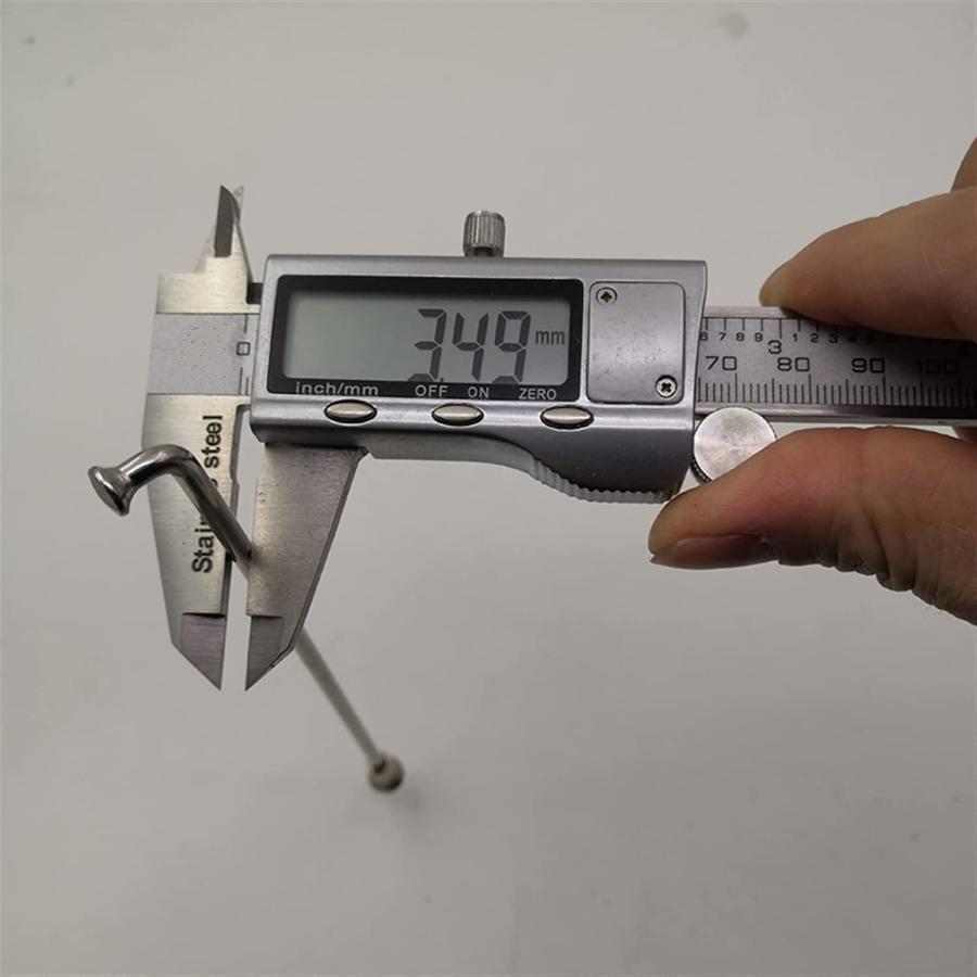 【並行輸入品】ZEWEZ 9G 直径3.5mm オートバイスポーク 304 ステンレススチール シルバーカラー E-バイクスポーク J-Bend モトの画像