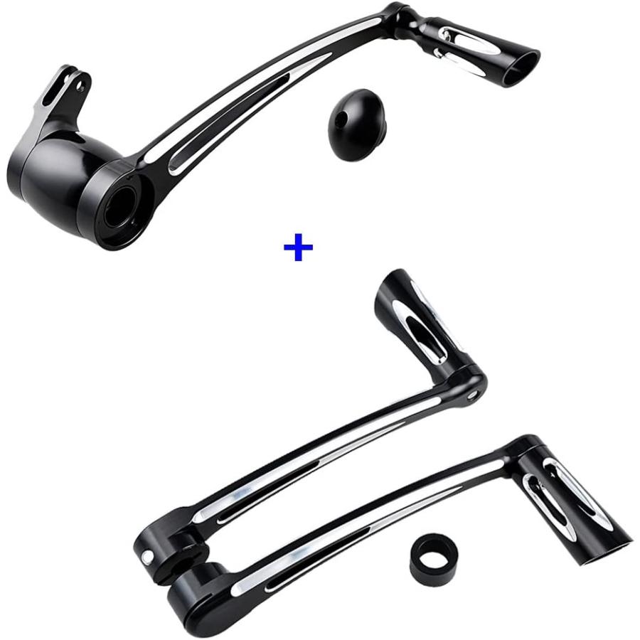 【並行輸入品】AMOPACORP ブレーキアームペグペダルとリアシフトレバーシフターペグ 2008-2013 Harley Touring FLH F_8