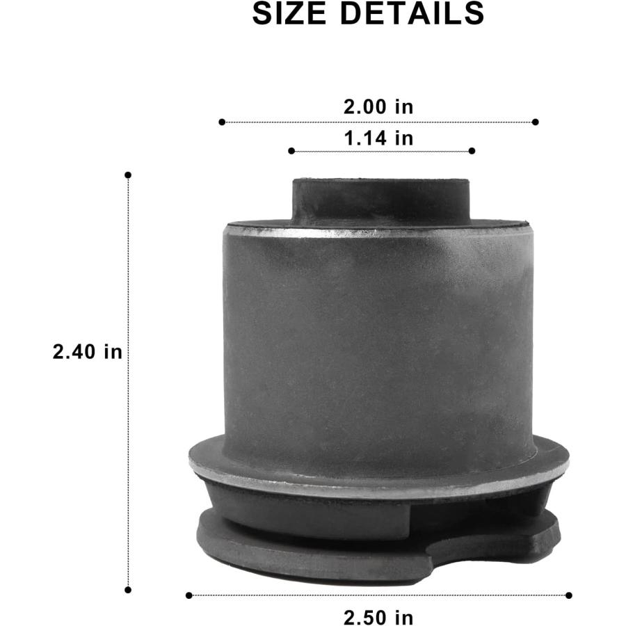 【並行輸入品】15773961 25872770 Front Differential Axle Bushing Support Bracket Mo_1