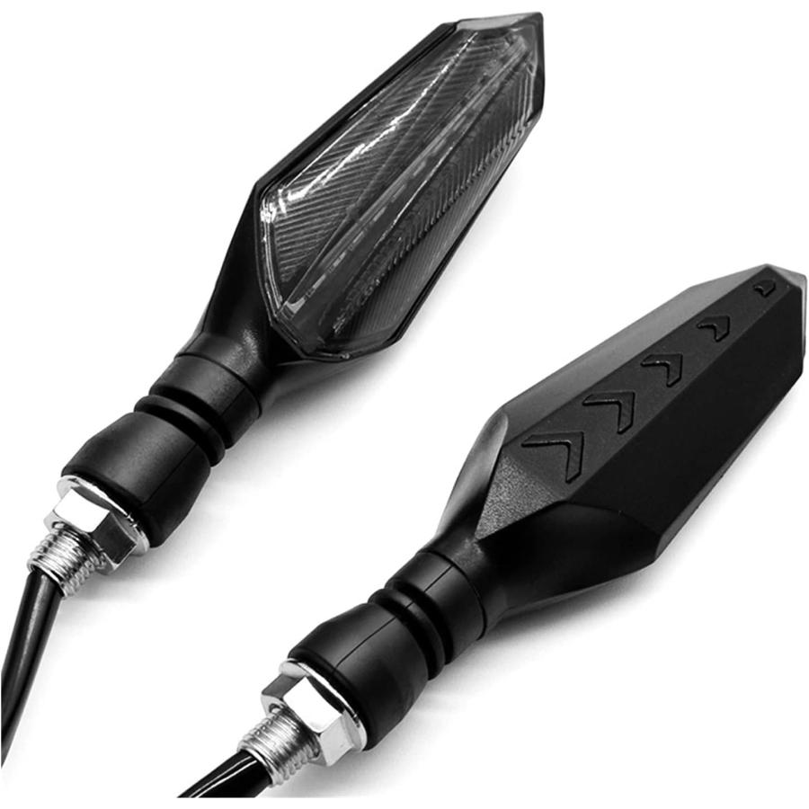 【並行輸入品】WSNDM Motorcycle Turn Signal LED Lights Indicators Signal Light Acceの画像