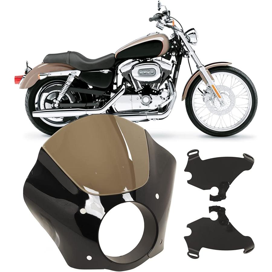 並行輸入品】Motorcycle Windshield Motorcycle Headlight Fairing