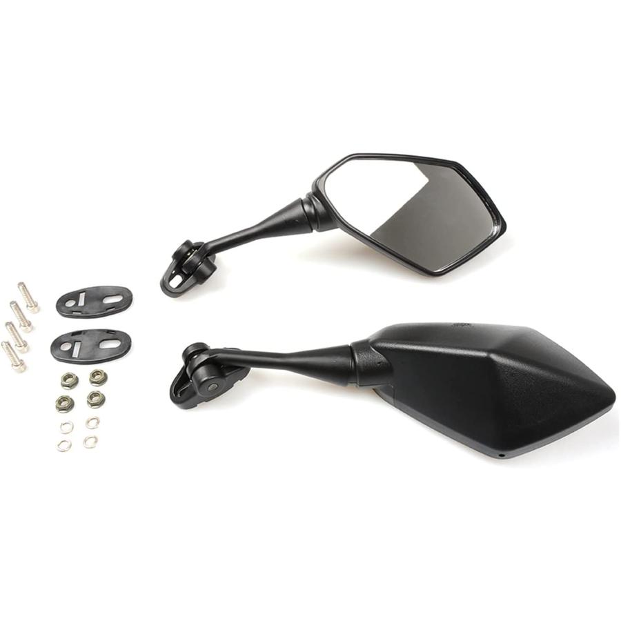 POPUCE Accessories Universal Motorcycle Accessories Mirror Motocross Side Rearview Mirrors for Honda 919 599 Gold Wing F6b Deluxe CB500F ABS CB300F