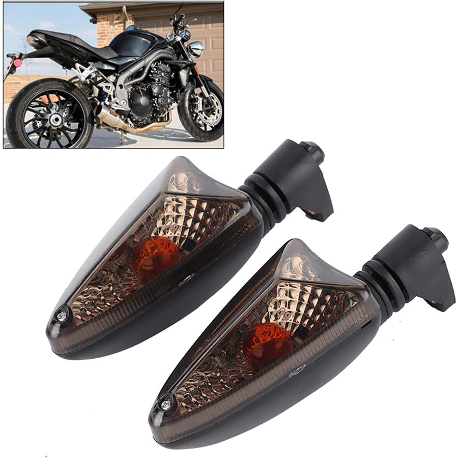【並行輸入品】Motorcycle Turn Signal Lights 2pcs Motorcycle Indicators Lamp LED_2