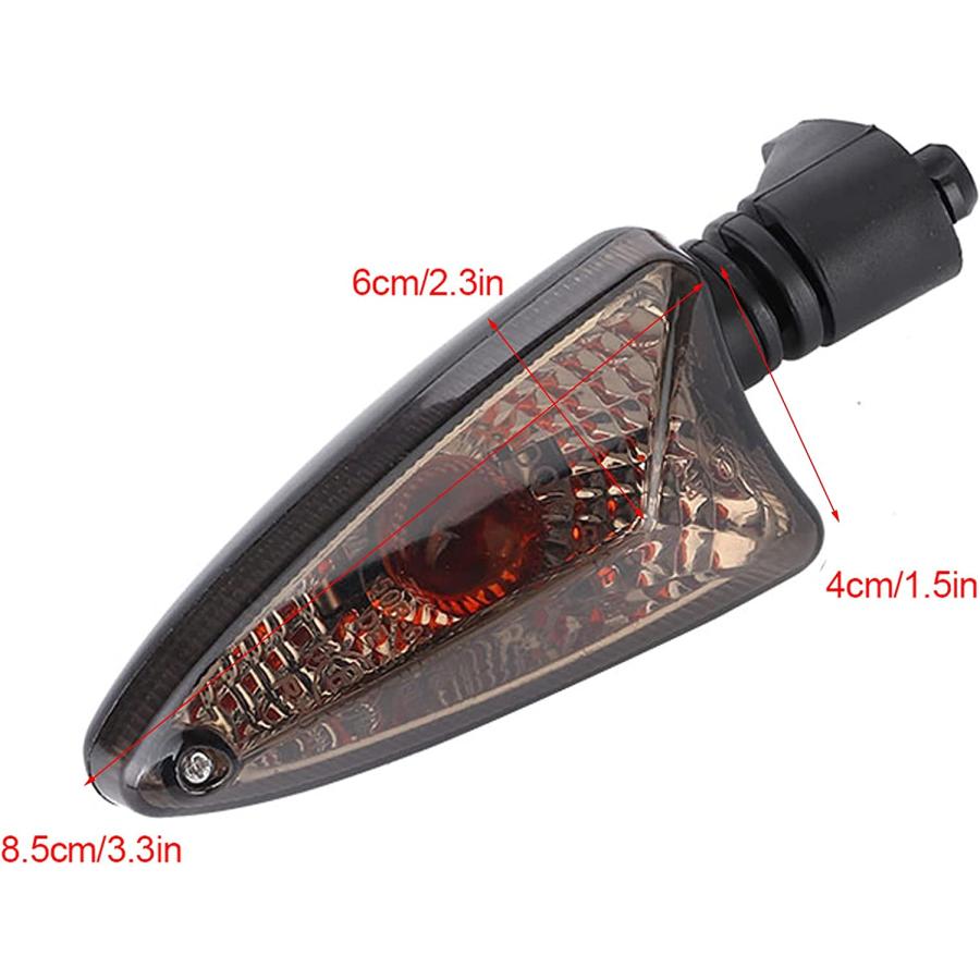 【並行輸入品】Motorcycle Turn Signal Lights 2pcs Motorcycle Indicators Lamp LED_3