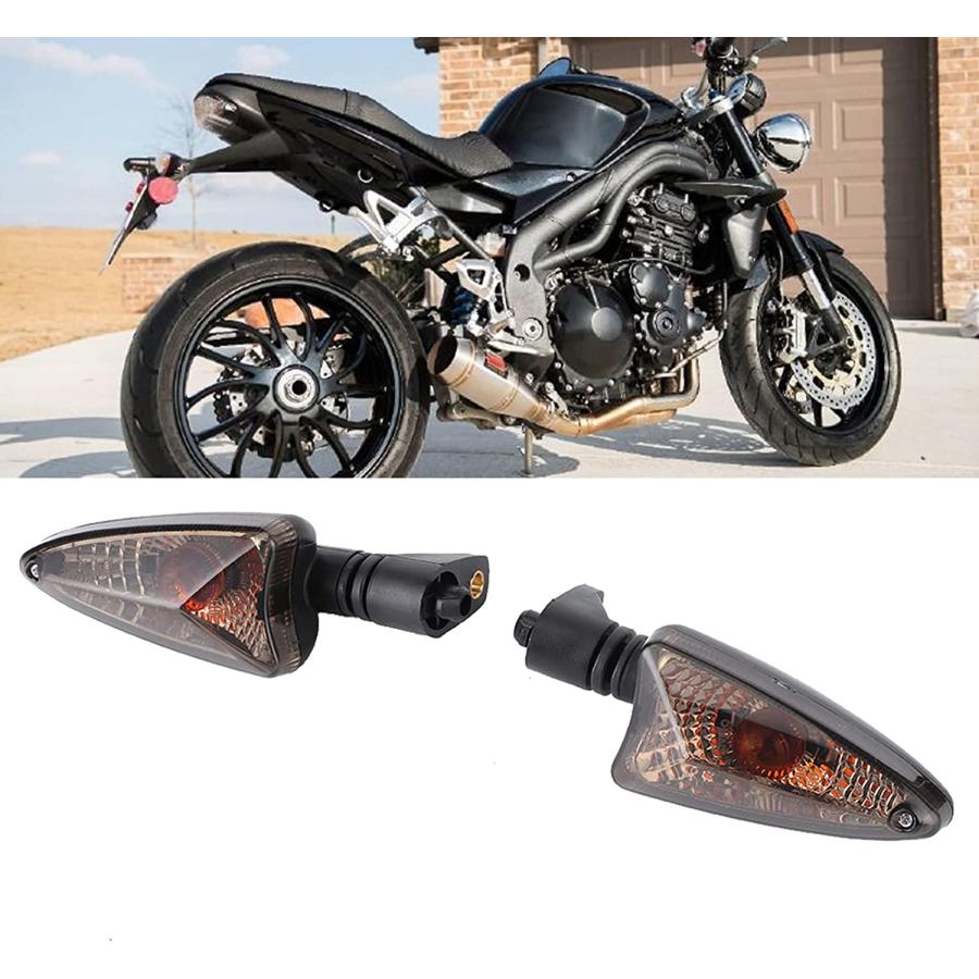 【並行輸入品】Motorcycle Turn Signal Lights 2pcs Motorcycle Indicators Lamp LED_5