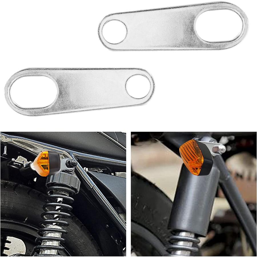 並行輸入品】ZHHXYanh Motorcycle Turn Signal Light Relocation