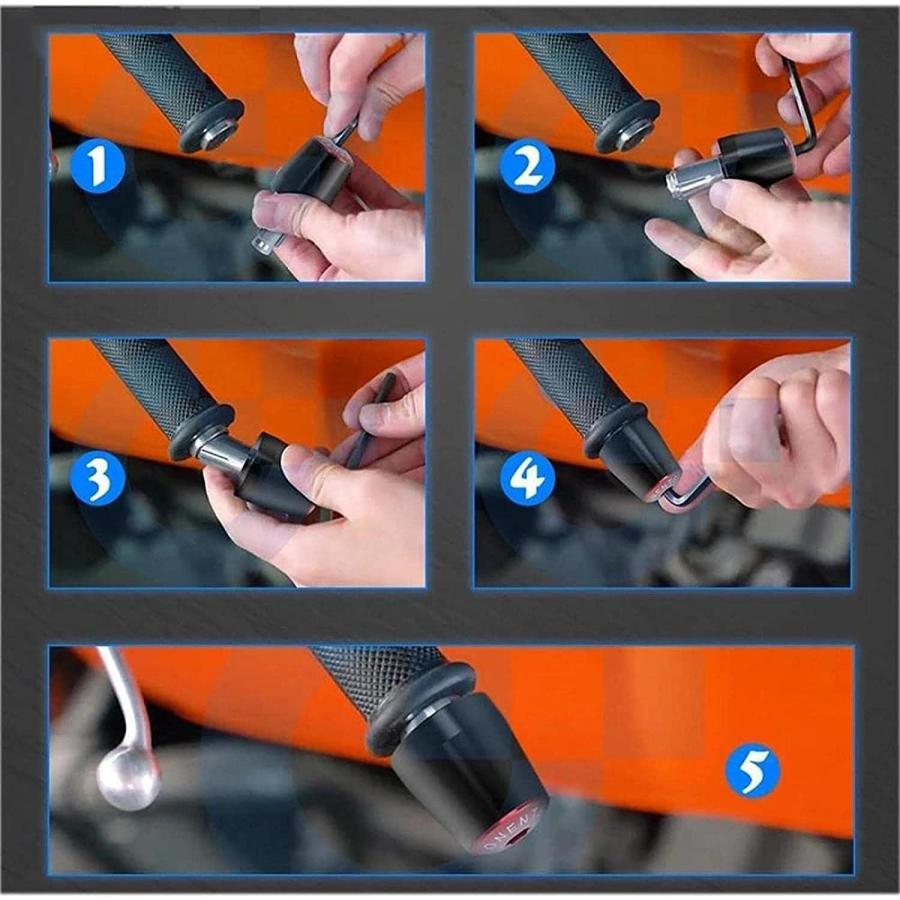 【並行輸入品】Motorcycle Handlebar Handle for Yamaha FZX700 MT07 MT-07 for Tracer_4