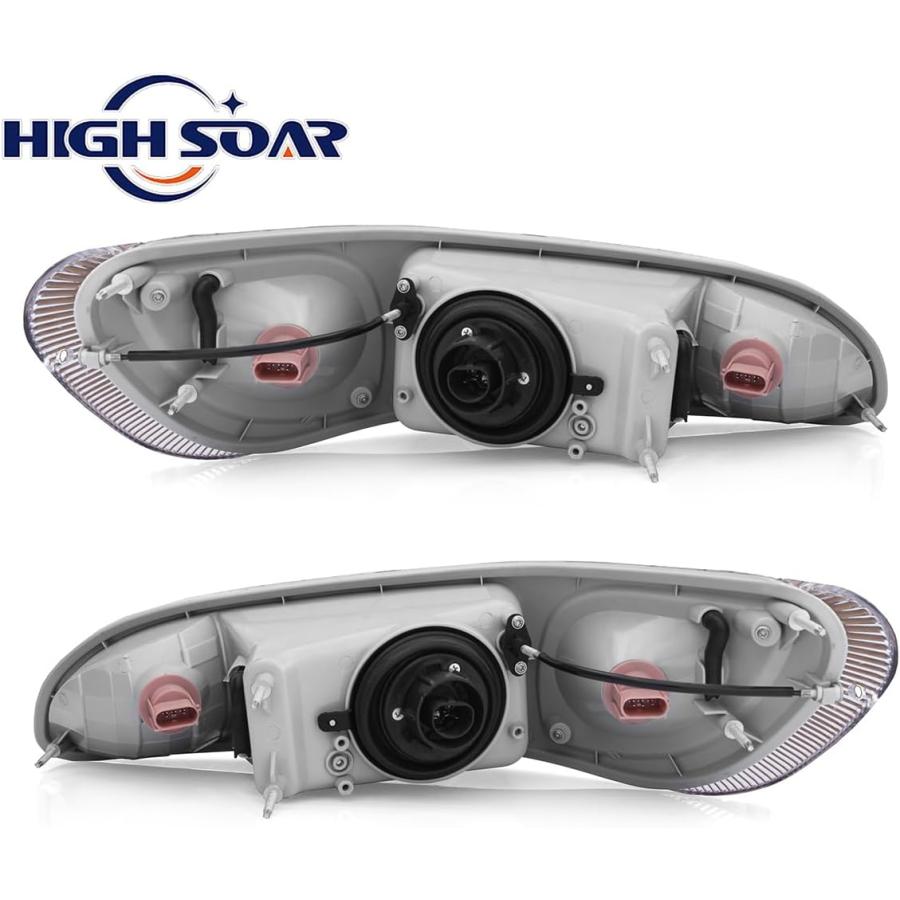 【並行輸入品】High Soar ヘッドライト Peterbilt 386用 交換用ヘッドライトペア Peterbilt 330 335 325 38_2