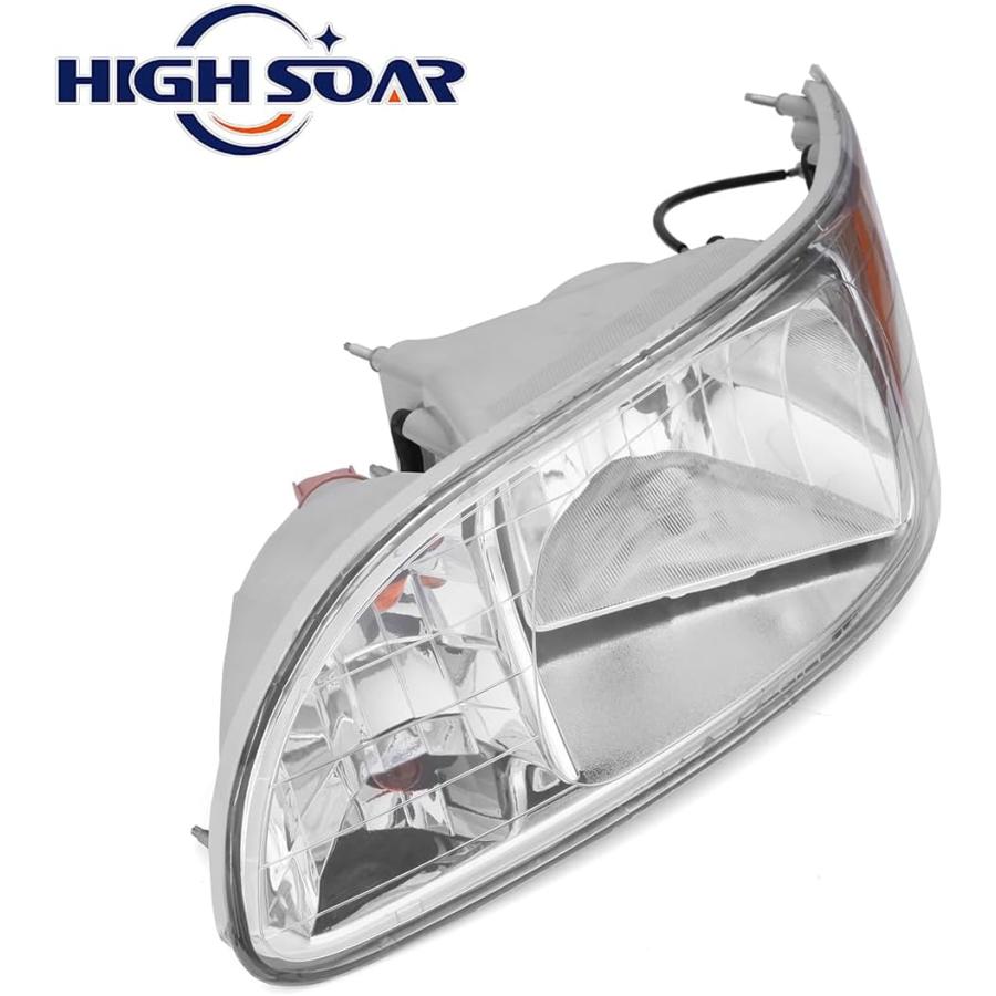 【並行輸入品】High Soar ヘッドライト Peterbilt 386用 交換用ヘッドライトペア Peterbilt 330 335 325 38_4