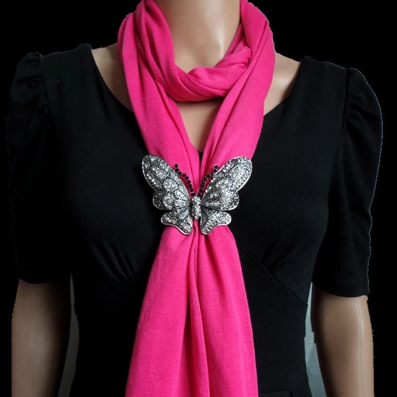 【並行輸入品】N/A Long Pendants Necklaces Scarf Alloy Acrylic Butterfly Pendant Soの画像