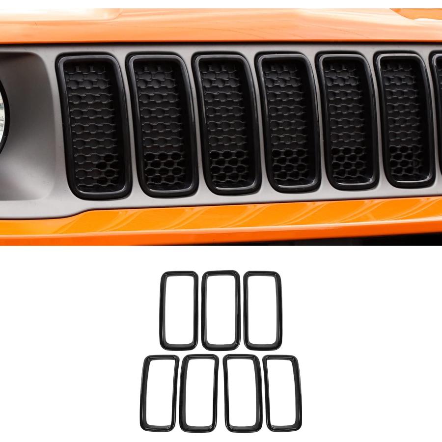 並行輸入品】CheroCar レネゲードグリルインサート用 フロントグリル
